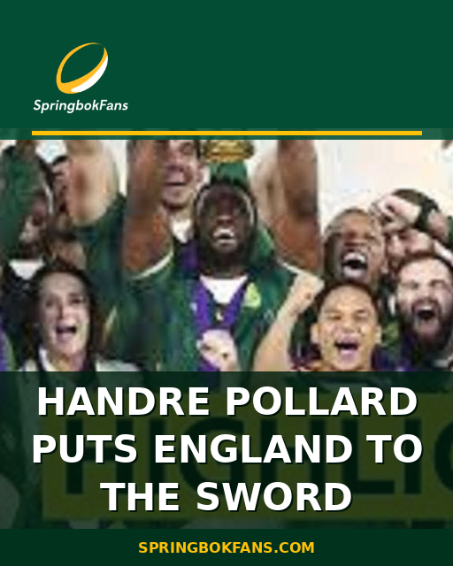 Handre Pollard Puts England to the Sword