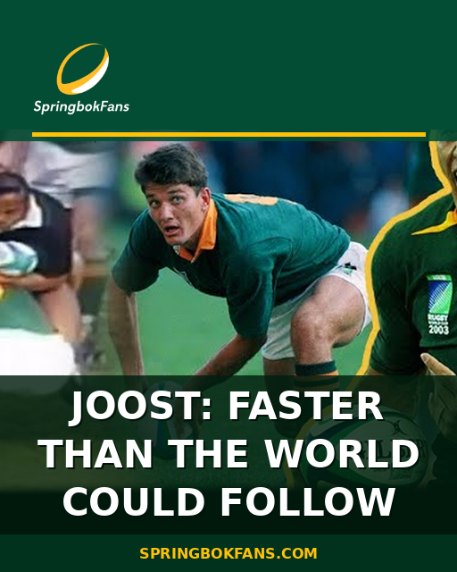 Joost: Faster Than the World Could Follow