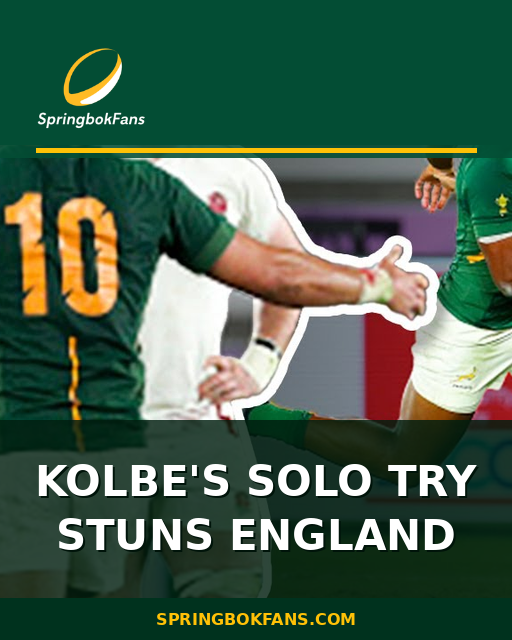 Kolbe’s Solo Try Stuns England