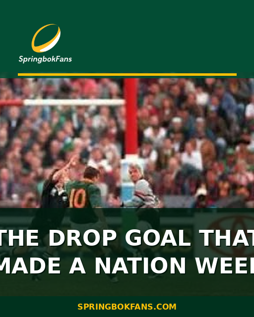 The Drop Goal That Made a Nation Weep
