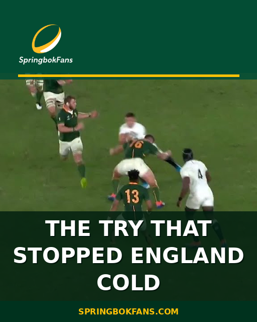 The Try That Stopped England Cold
