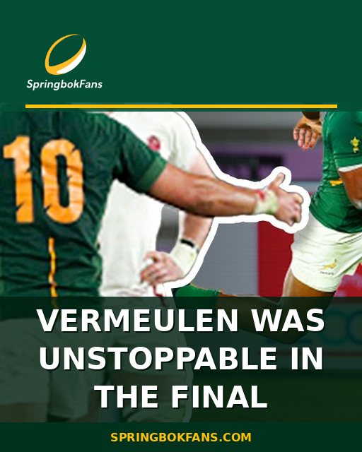 Vermeulen Was Unstoppable in the Final