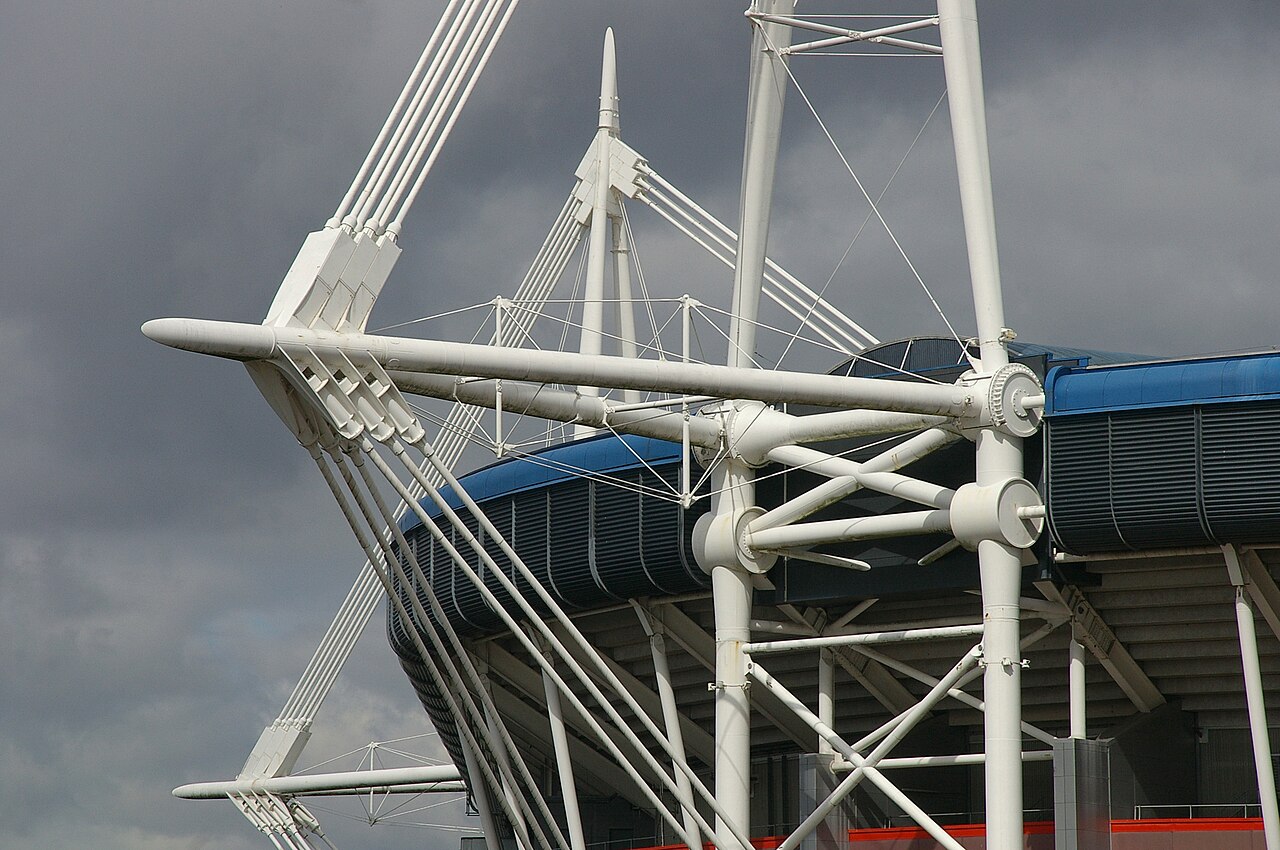 Millennium Stadium support stanchion.jpg