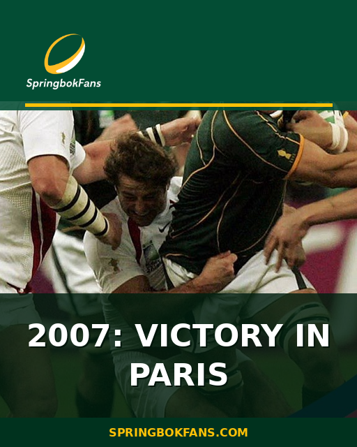2007: Victory in Paris
