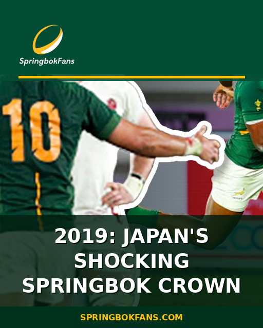 2019: Japan’s Shocking Springbok Crown