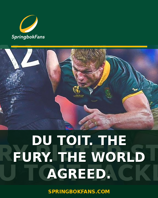 Du Toit. The Fury. The World Agreed.