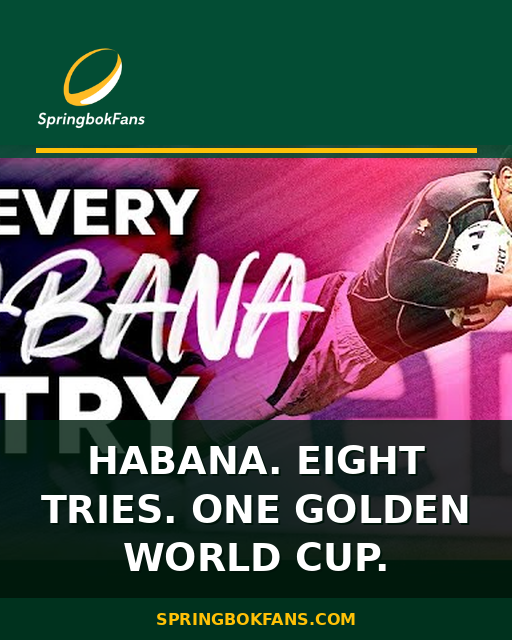 Habana. Eight Tries. One Golden World Cup.