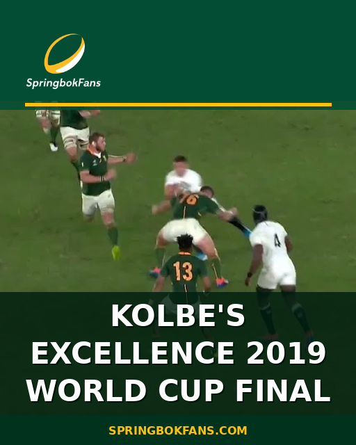 Kolbe’s Excellence 2019 World Cup Final