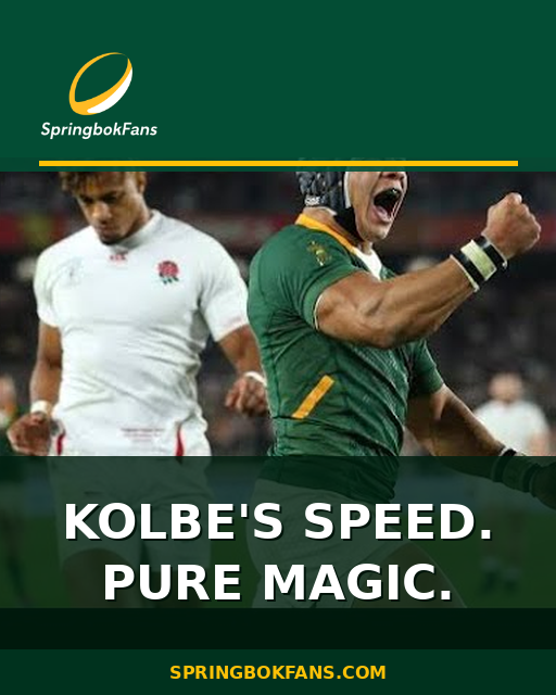 Kolbe’s Speed. Pure Magic.