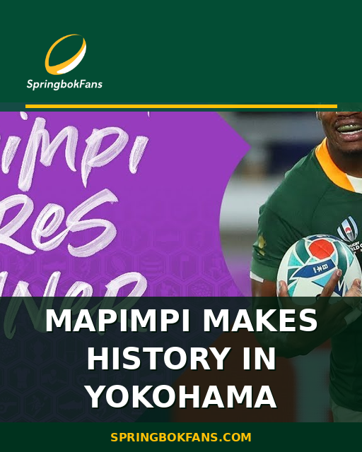 Mapimpi Makes History in Yokohama