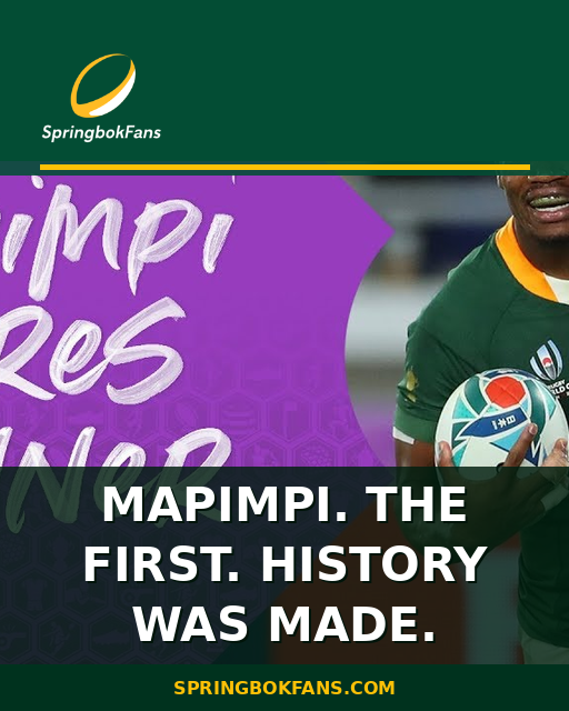 Mapimpi. The first. History was made.