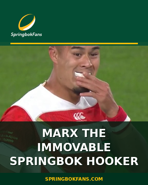 Marx The Immovable Springbok Hooker