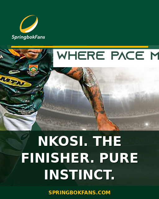 Nkosi. The Finisher. Pure Instinct.