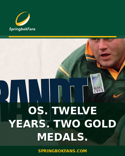 Os. Twelve Years. Two Gold Medals.