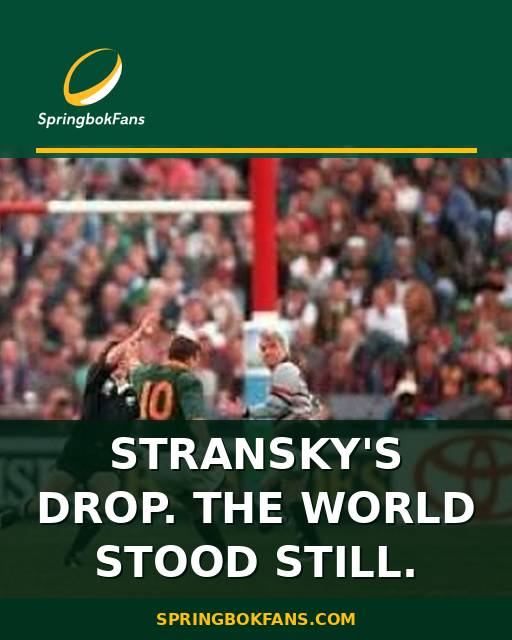 Stransky's Drop. The World Stood Still.