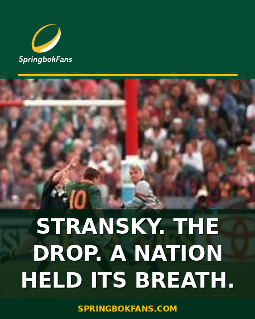 Stransky. The Drop. A Nation Held Its Breath.
