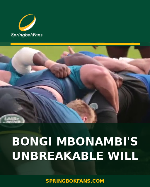 Bongi Mbonambi’s Unbreakable Will