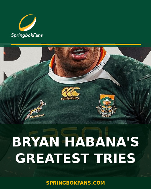 Bryan Habana’s Greatest Tries