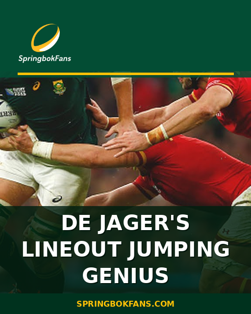 De Jager’s Lineout Jumping Genius