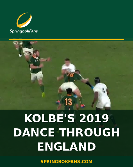 Kolbe’s 2019 Dance Through England