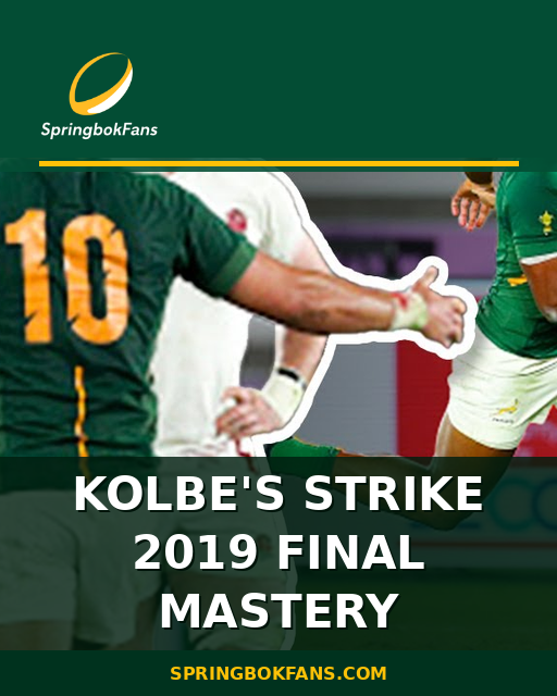 Kolbe’s Strike 2019 Final Mastery