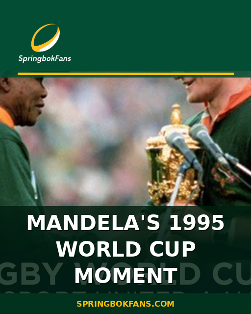 Mandela’s 1995 World Cup Moment