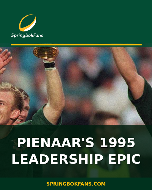 Pienaar’s 1995 Leadership Epic