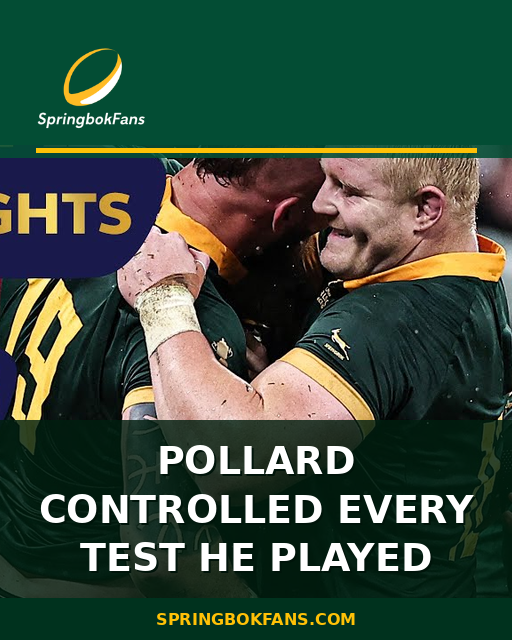 Pollard Controlled Every Test He Played