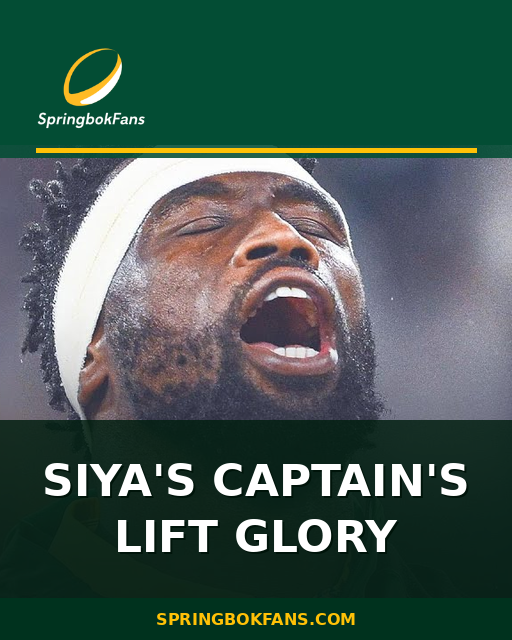 Siya’s Captain’s Lift Glory