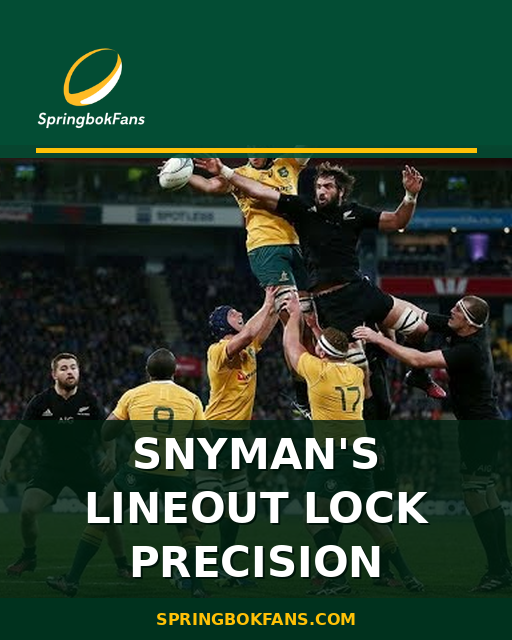 Snyman’s Lineout Lock Precision