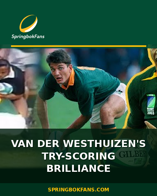 Van der Westhuizen’s Try-Scoring Brilliance