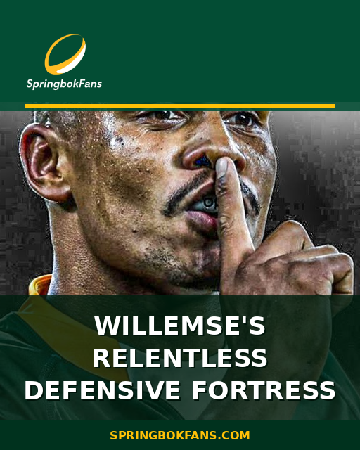 Willemse’s Relentless Defensive Fortress