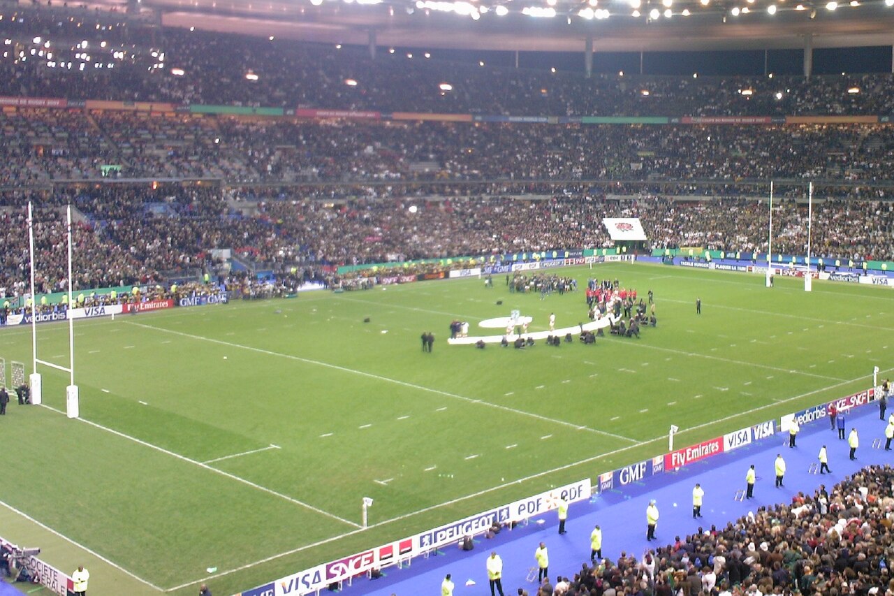 2007 Rugby Final England medals (cropped).jpg