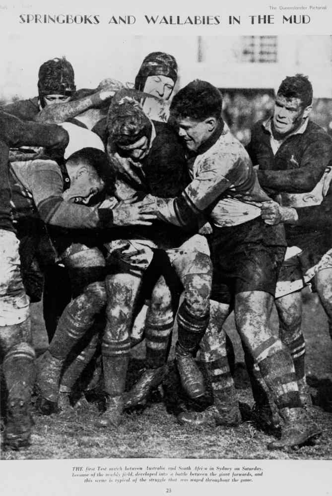 Springboks and Wallabies in the mud, Sydney, 1937..jpg